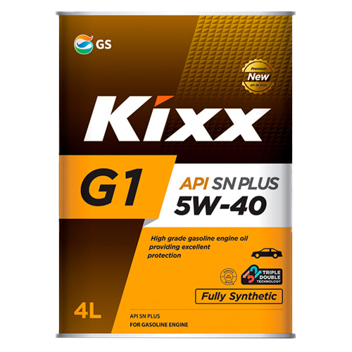 Моторное масло KIXX G1 SN PLUS 5W40, 4л (KIXX: L2102440E1)